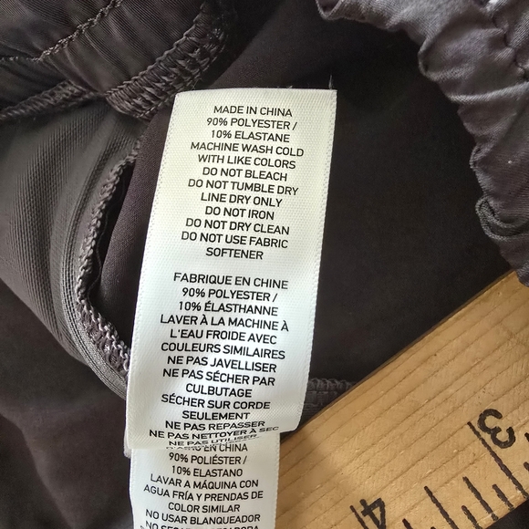 RHONE Men's Athletic Shorts - Black XXL Adjustable Waist - Picture 8 of 8